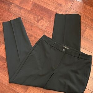 Talbots Heritage Black Straight Leg Slacks Trouser Pants 12P